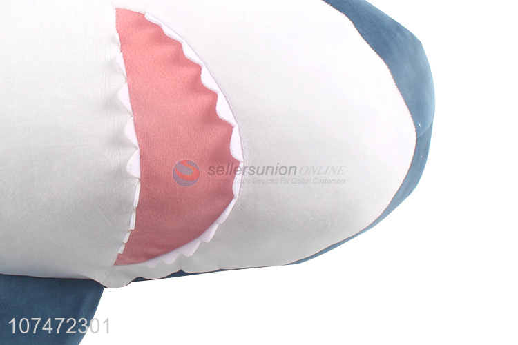 Cool Design Cartoon Stuffed Shark Fashion Plush Doll