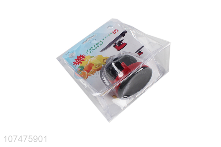 Premium products mini kitchen knife sharpener with suction cup