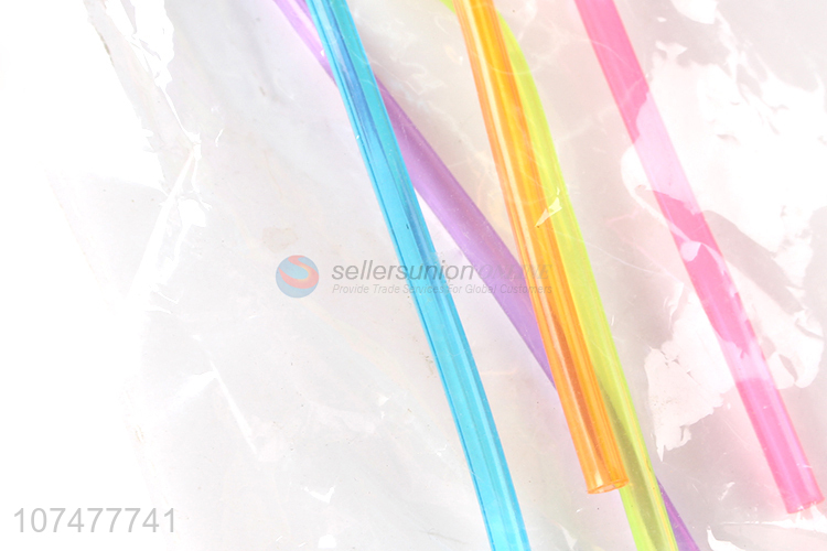 Good quality pvc drinking straws spiral straws curving straws