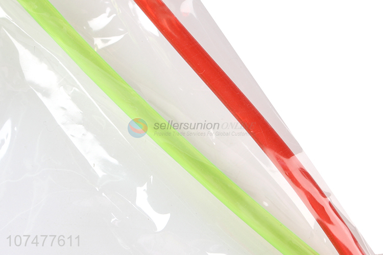 China manufacturer lovely food grade pvc straw swirly straws