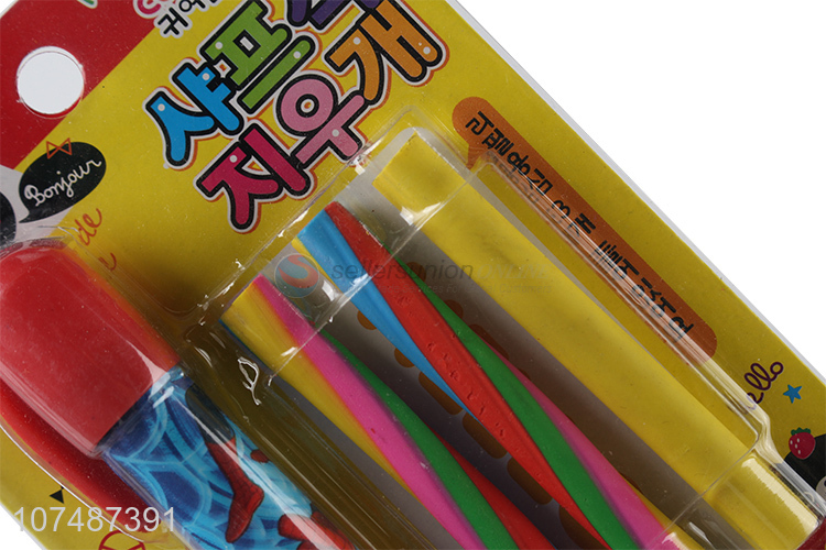 Factory Sell Fancy Pencil Eraser Best Students Stationery