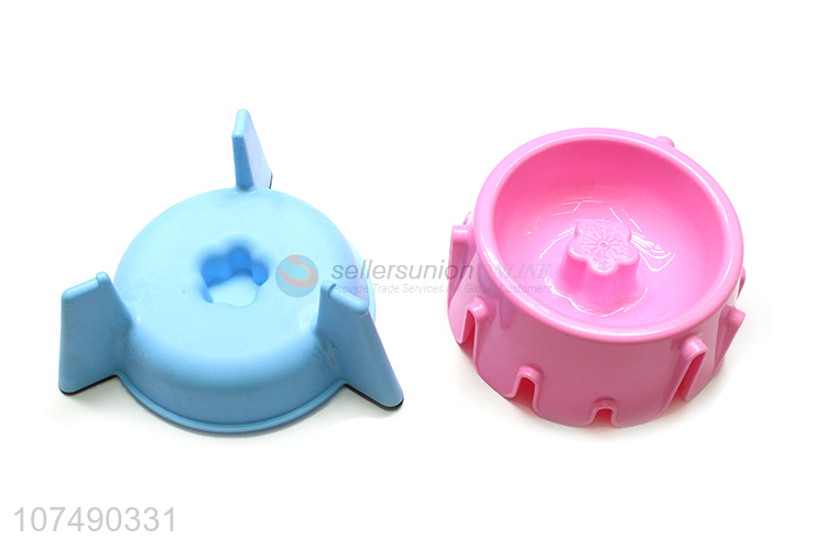 Hot products pet supplies adjustable pet slow feeding bowl