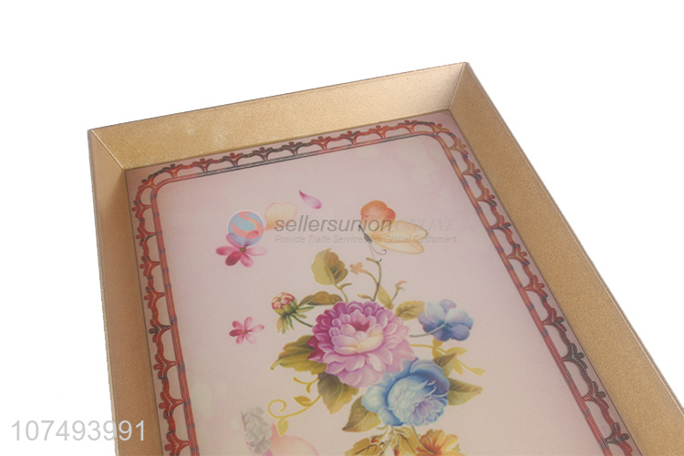 Latest design food grade eco-friendly fast food serving tray