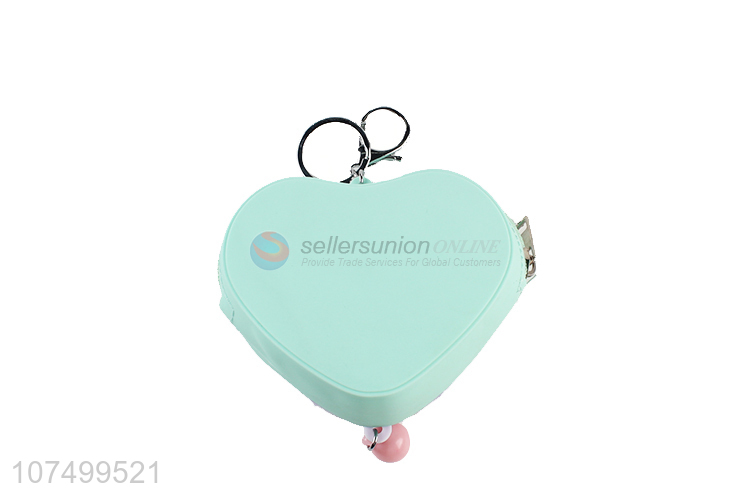 Portable Silicone Coin Purse Cute Coin Case With Key Chain