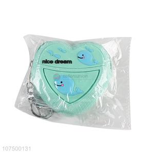 Hot sale cute silicone coin pouch coin purse for children