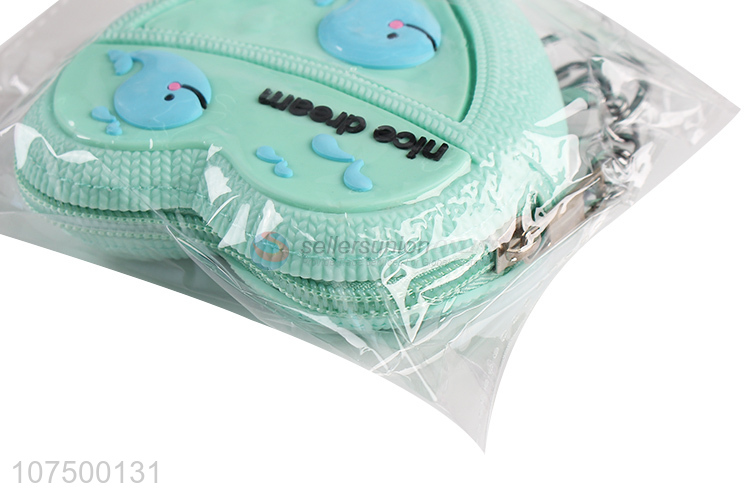 Hot sale cute silicone coin pouch coin purse for children