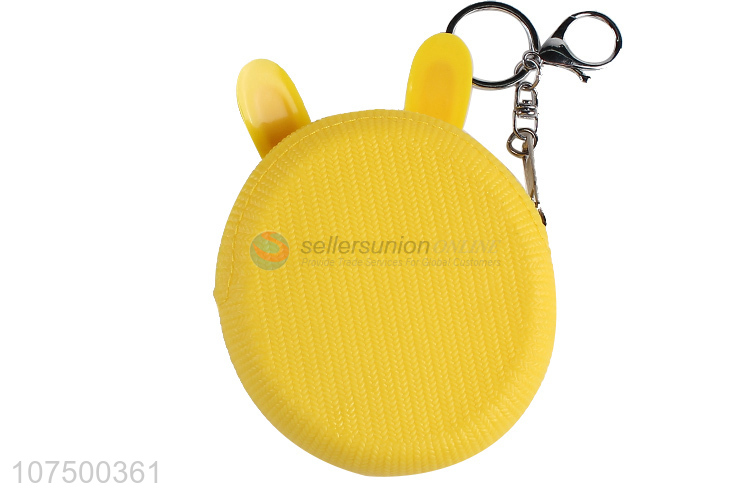 Good quality kids coin purses silicone small coin pouch