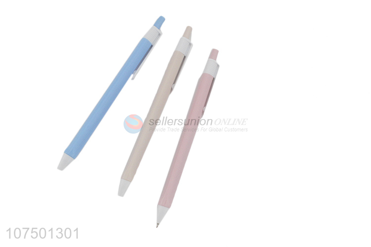 New Selling Promotion Durable School Plastic Ballpoint Pen