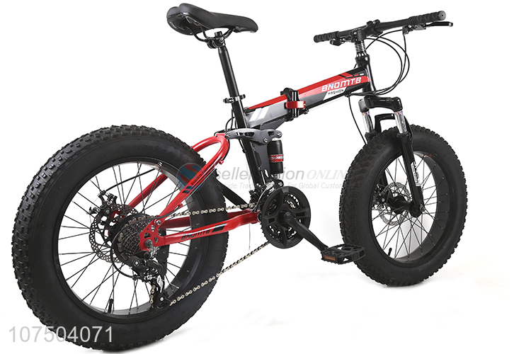 New Arrival Product Fat Tire Bike Folding Snow Bicycle Mountain Bike