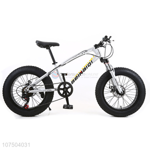 Good Quality 20 Inch Full Suspension Steel Frame Snow Bicycle