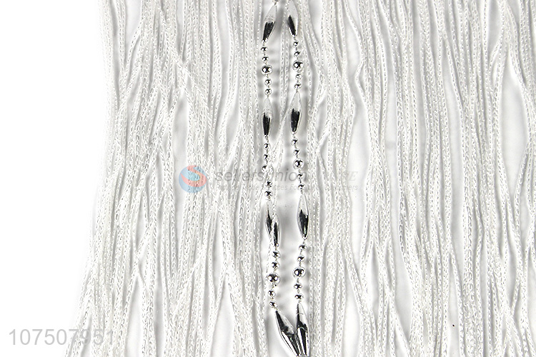 Latest Fashion Silver String Curtain Door Window Curtain