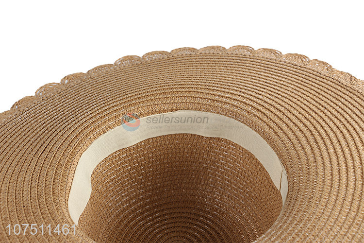 Best selling stylish straw sun hat beach hat for women