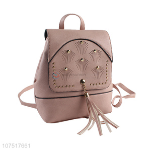 Portable Ladies PU Leather <em>Shoulders</em> <em>Bag</em> Small Backpack