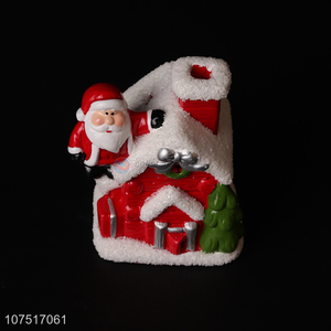 Wholesale christmas decorations led santa claus figurines