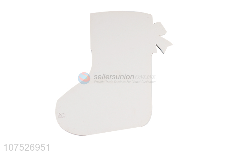 Custom Christmas Stocking Shape Christmas Decoration Sticker