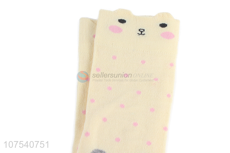 New Design Cartoon Ladies Socks Breathable Fancy Socks