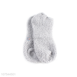 Wholesale Cheap Breathable Ankle Socks Half Fleece Boat Socks