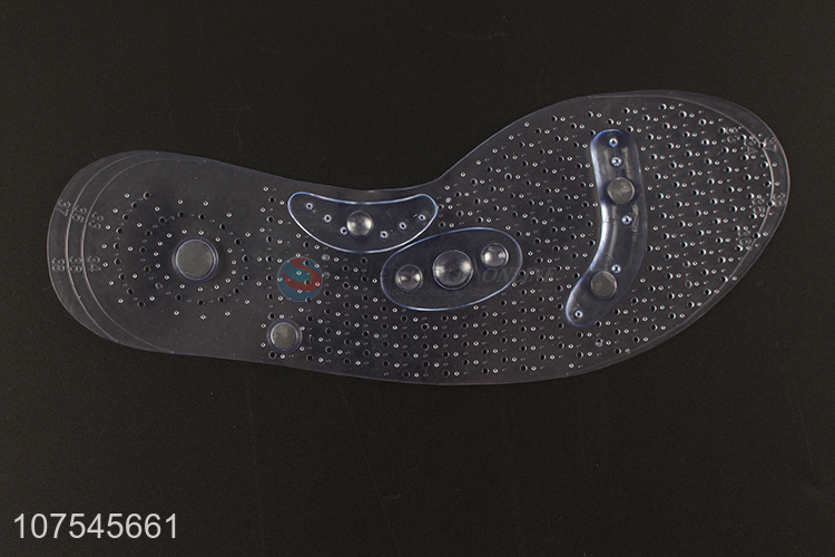 New Product Transparent Magnetic Healthcare Insoles Foot Care Shoe Insoles