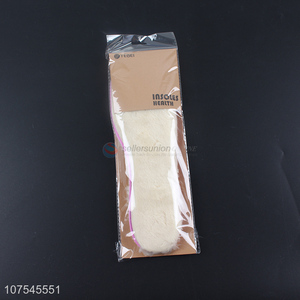 Factory Price Colorful Eva Long Polyester Wool Insoles With Size Cut Free