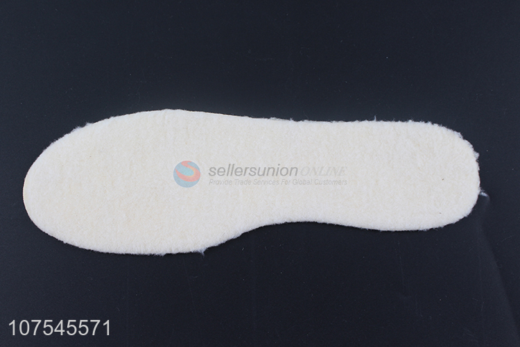 Competitive Price Color Eva Imitation Cashmere Insoles Winter Warm Shoe Insoles