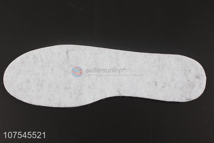 Cheap Price Wholesale Warm Felt Insoles Comfortable Shoe Insoles