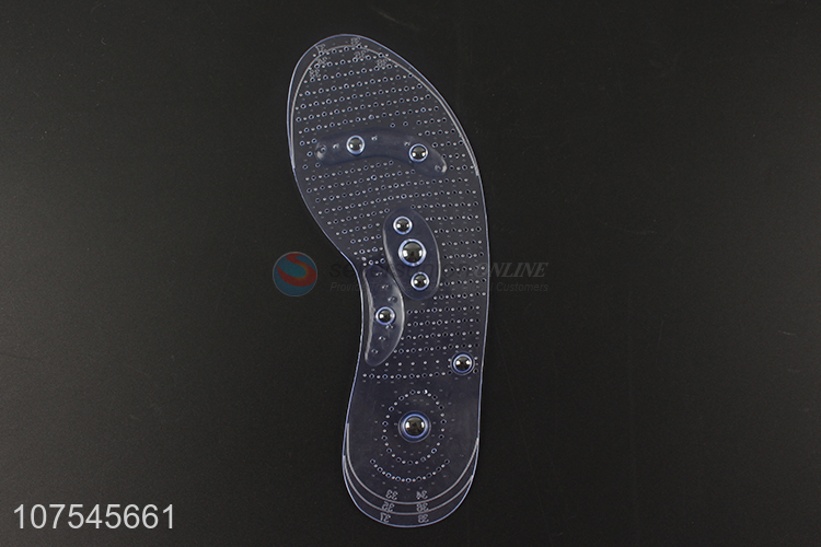 New Product Transparent Magnetic Healthcare Insoles Foot Care Shoe Insoles