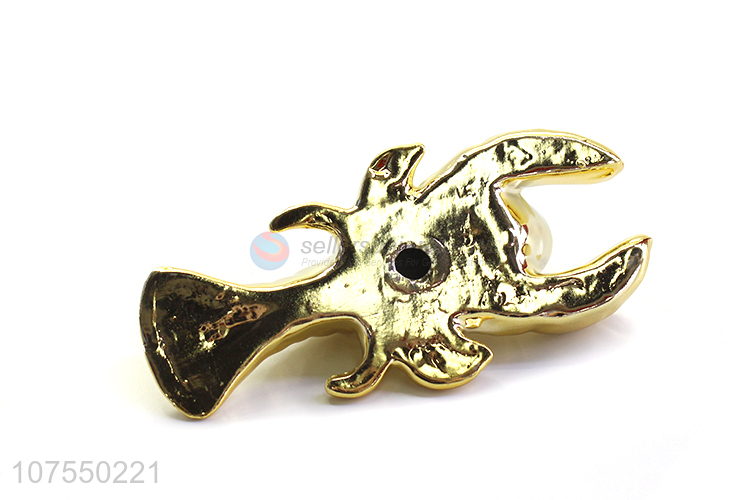 Top Selling New Design Ceramic Lobster Ornaments Decoration Figurine