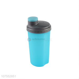 Custom logo 700ml bpa free protein shaker bottle pp blender bottle