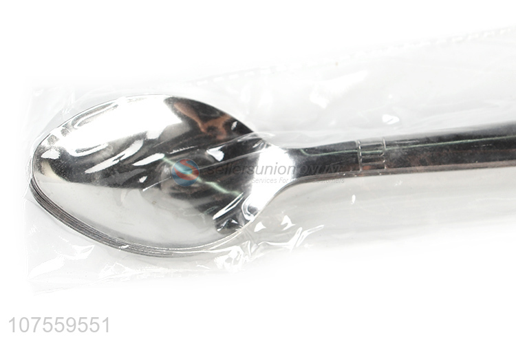 Newest Stainless Iron Spoon Fashion Soup Spoon