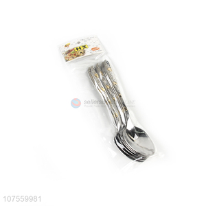 High Sales Durable Stainless Steel Tableware Dinner Spoon