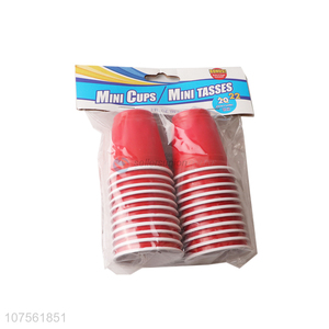 Best Quality 22 Pieces Plastic Cup Fashion <em>Disposable</em> Cup Set