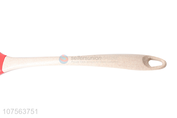 New design eco-friendly straw handle silicone silicone spaghetti spatula