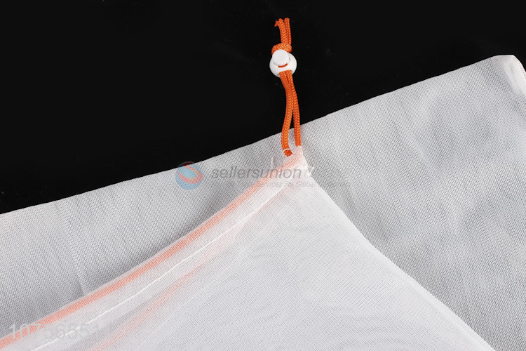 New Selling Promotion White Drawstring Laundry Bag