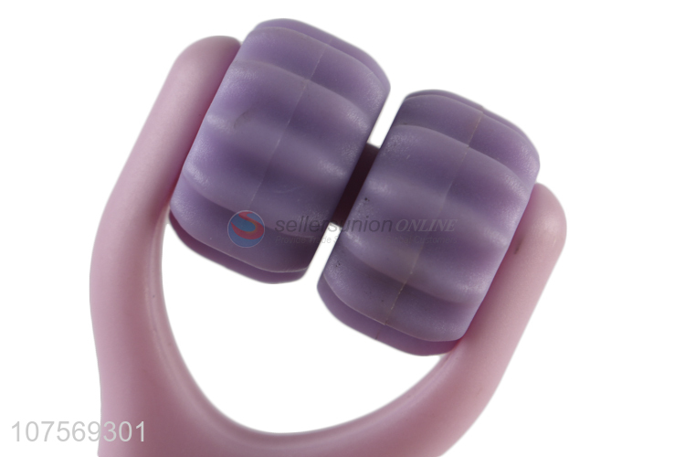 Good Factory Price Plastic Face Slim Massager With Two Rollers
