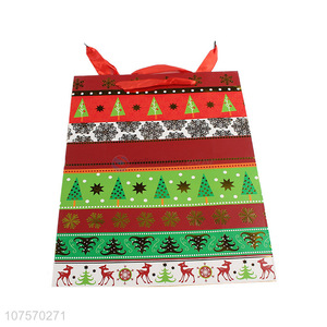 Wholesale durable <em>Christmas</em> paper <em>gift</em> bag paper present bag