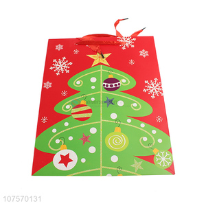 New design <em>Christmas</em> tree paper <em>gift</em> bag paper present bag