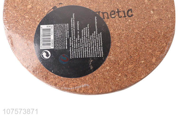 Popular products round cork coster eco-friendly reusable cup mats