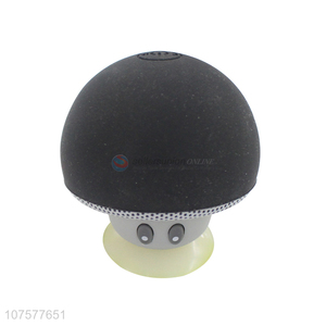 Wholesale mini wireless bluetooth speaker mushroom audio speaker with suction cup