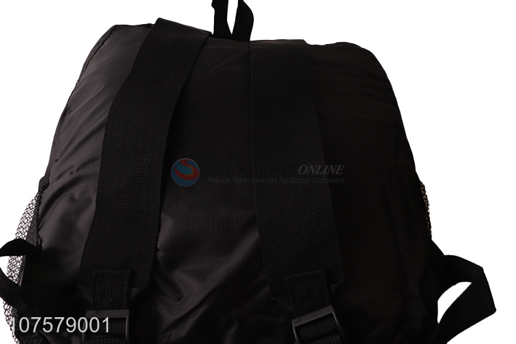 Best Selling Waterproof Lightweight Black Folding Backpack