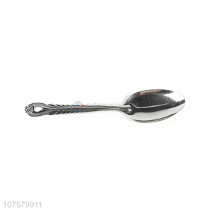 New products stainless iron serving spoon dinner spoon for restaurant