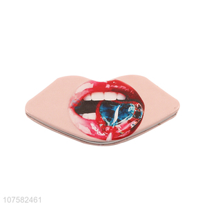 New Design Lip Shape Mirror Fashion Makeup Mirror