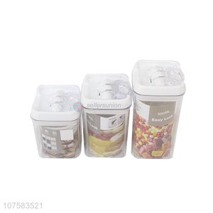 Wholesale Easy Lock Kitchen Sealed Jar Food Storage Jar