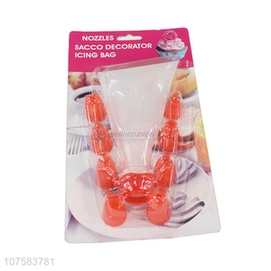 Cake Decorating Cream Pastry Icing Bags With Nozzles Set