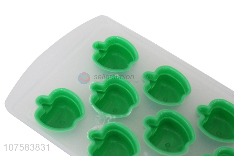 High Quality Apple Shape Silicone Ice Cube Tray Ice Mould