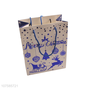 Wholesale Portable <em>Christmas</em> <em>Gift</em> Bag Fashion Paper Bag