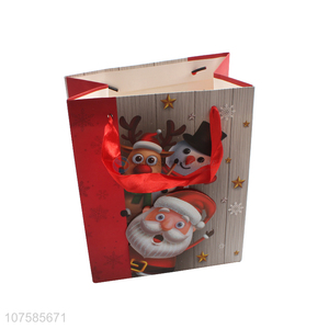 Custom <em>Christmas</em> Printing <em>Gift</em> Bag Portable Paper Bag