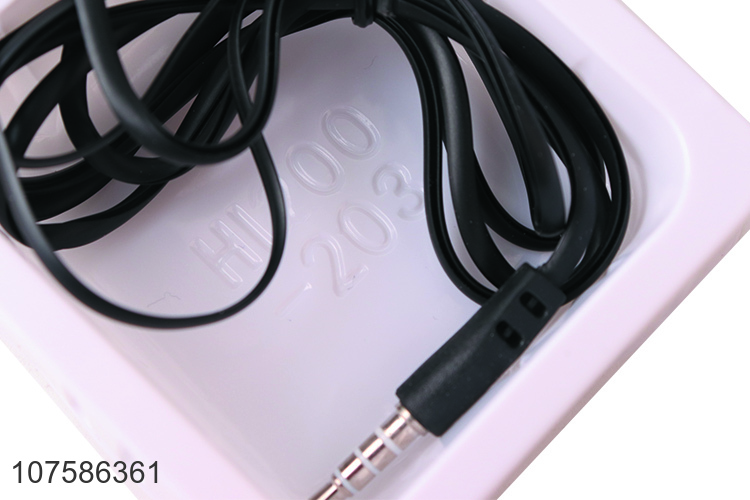 Excellent quality 3.5mm stereo wired earphones in-ear earphones