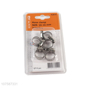 Top selling 10-16mm stainless steel <em>hose</em> clamp for <em>hose</em> fixing