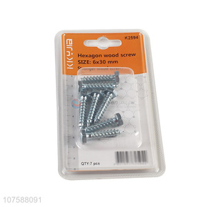 Factory wholesale hexagon wood screw stronger wood screws