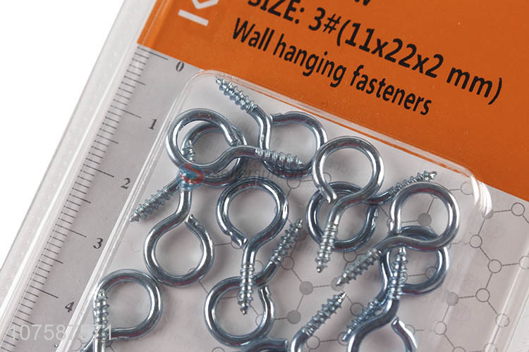 Factory wholesale 3# eye screw wall hanging fasteners